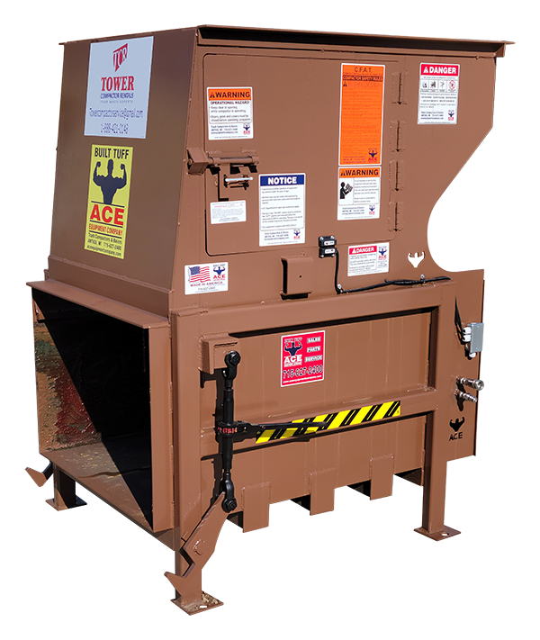 Ace Equipment Company apartment compactor is customizable