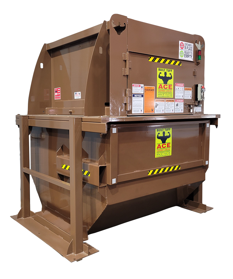 Ace Equipment Company Master-Pak vertical compactor