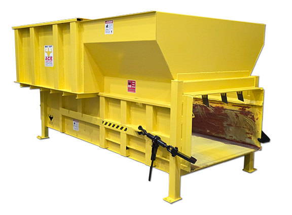 Ace Equipment Company large stationary industrial compactor